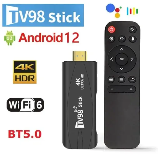 TV98 stick Android 12 Wi-Fi 