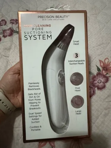 Aparelho de sucção para tratamento facial - Novo!