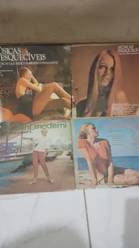 Lote de discos de vinil