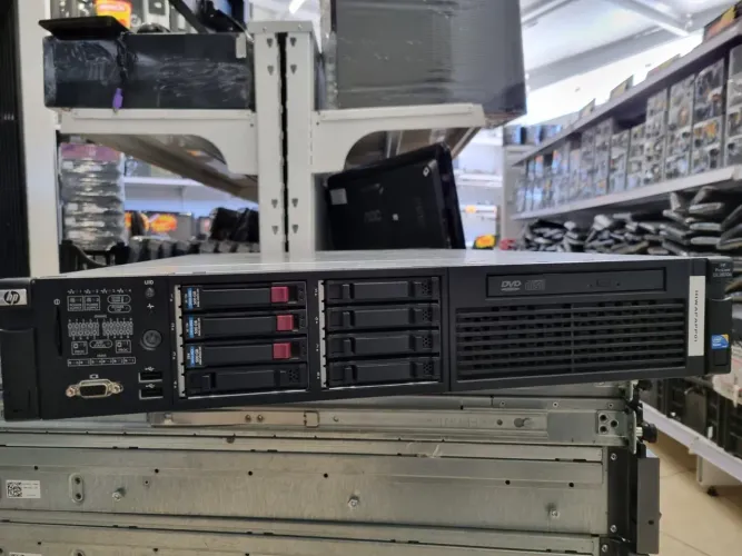 Servidor Hp Proliant DL380 G6 Proc. Xeon 12Gb DDR3 03 HD's 300Gb SATA  