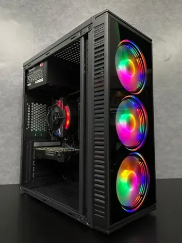PC Gamer Ryzen 5 3500x | 16 GBs | RX 6400 | SSD 512 GBs Novo c/ Garantia