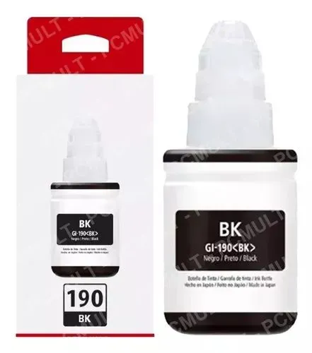 Refil de tinta  Epson Compatível GI-190 preto 135 ML Nova