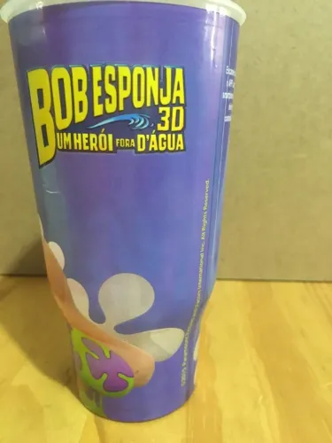 Copo Bob Esponja infantil 