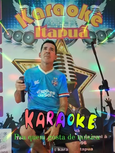 Karaokê Itapuã, venha! Solte a voz