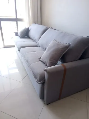 Sofá Retrátil Slim Molas Ensacadas 2,60 NOVO PRONTA ENTREGA