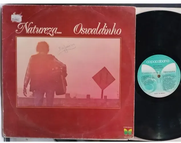 LP Oswaldinho do acordeon Natureza 1979 Ótimo estado
