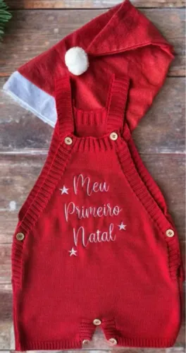 Macacão de Natal para Bebê