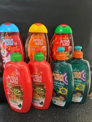 Shampoo e creme de pentear infantil 