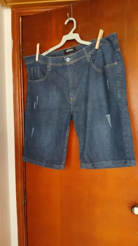 Shorts Jeans Masculino Active - Tamanho 50