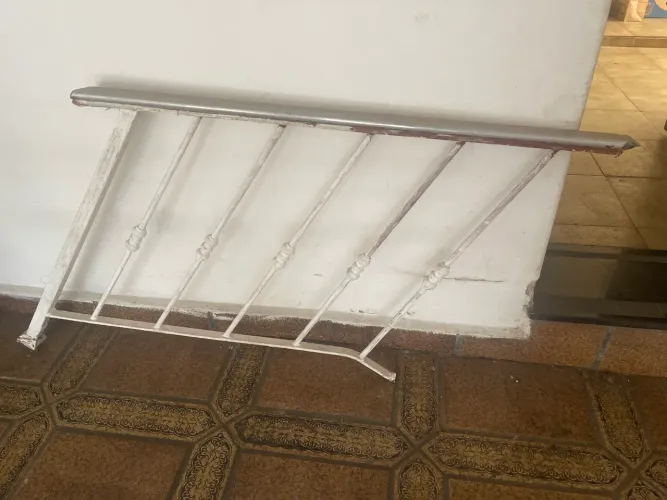Corrimão Ferro com Aluminio