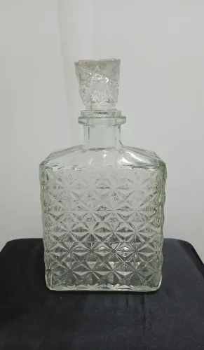 Licoreira transparente Antiga usada