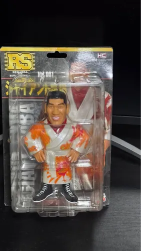 boneco miniatura raríssima do giant baba - hao collection - item exclusivo
