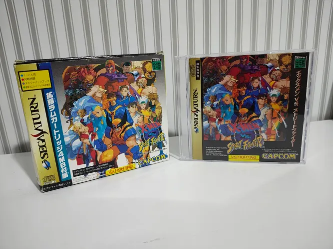 X-Men vs. Street Fighter - Jogo Original Sega Saturn