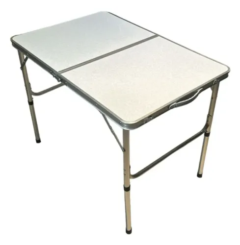 Mesa Dobrável Vira Maleta Alumínio 90x60