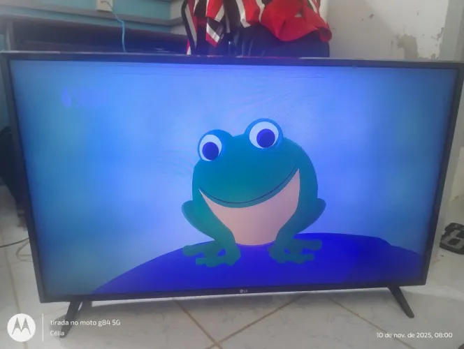 TV LG 43 LJ5550 COM DEFEITO