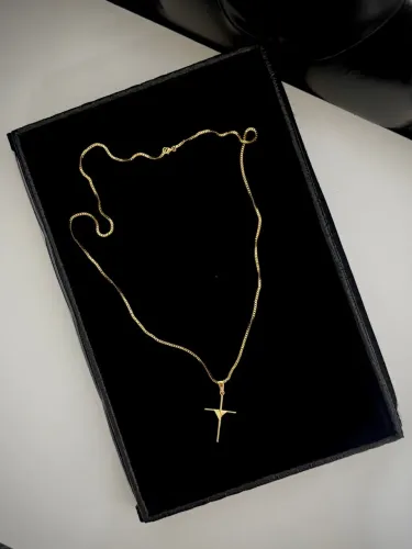 Corrente banhado a ouro 