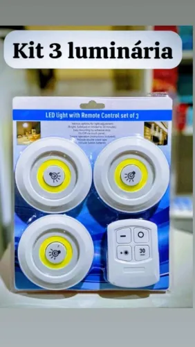 Luminária  de led com controle