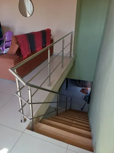 fabricamos corrimão de inox