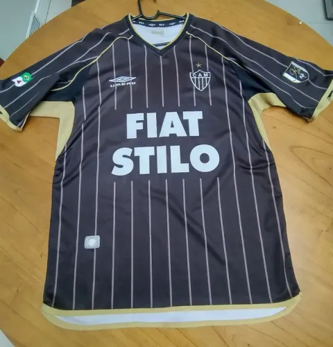 Camisa do Galo 95 anos Preta e Dourada