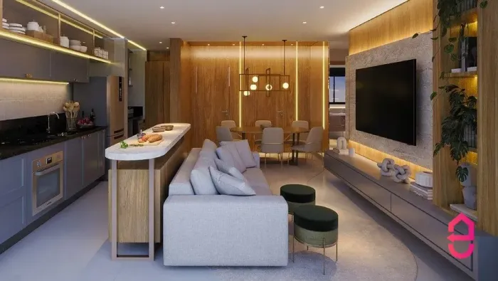 Harmony Park Way - 75m² (02 Suítes) em Setor Bueno - Goiânia - GO