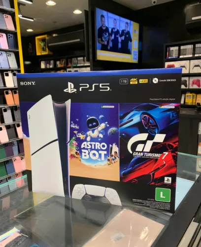 Playstation 5 Slim / Astro Bot Novo lacrado / Loja fisica / Aceitamos seu xbox ou ps4 LEIA