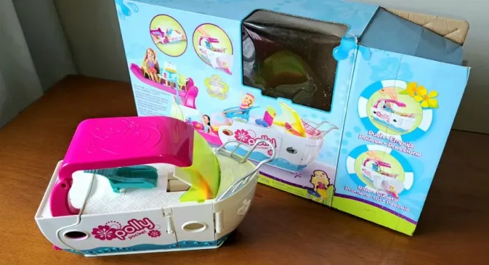 Iate Polly Pocket antigo