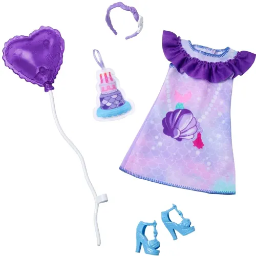 Acessórios para Boneca My First Barbie Sereia - Roupa, Sapatos e Acessórios