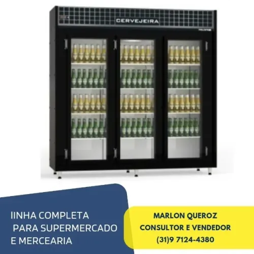 Cervejeira 3 Portas Polo Frio 220v Nova