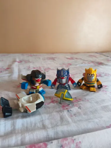 Toy Story - 3 mini cabeças de batata edição Transformers da hasbro