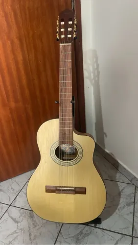 Violão Giannini  Brasil eletroacustico ,corda de nylon maciço ,captador mt3 