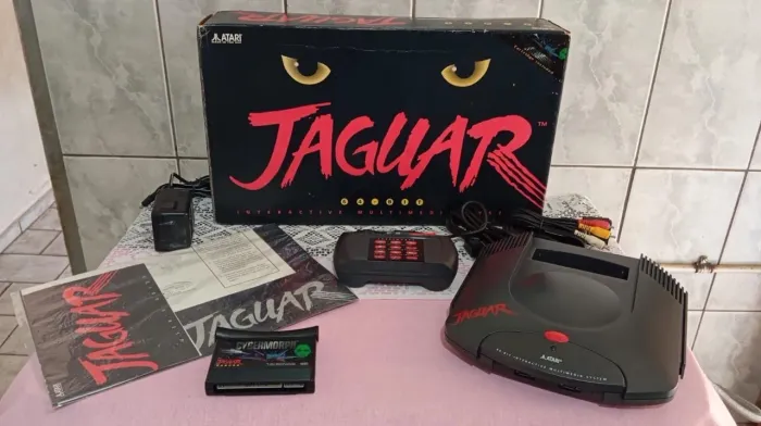 Atari Jaguar Completo - Console Retrô com Jogos