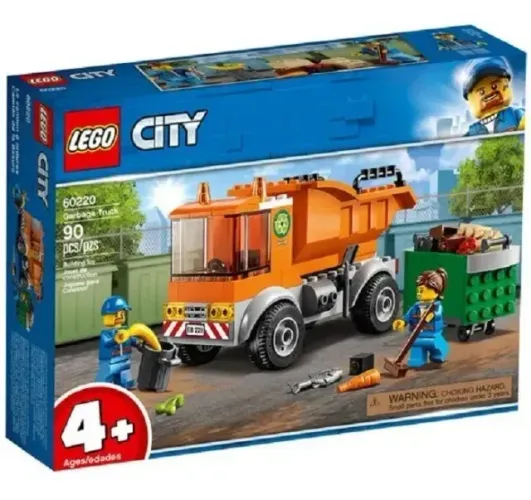 Lego City Caminhão de Lixo - 60220 (LACRADO)