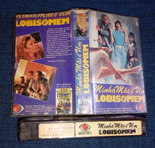 VHS Legendado Minha Mãe É Um Lobisomem