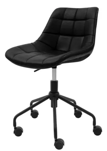 Cadeira Gomos PU Office Preta original 