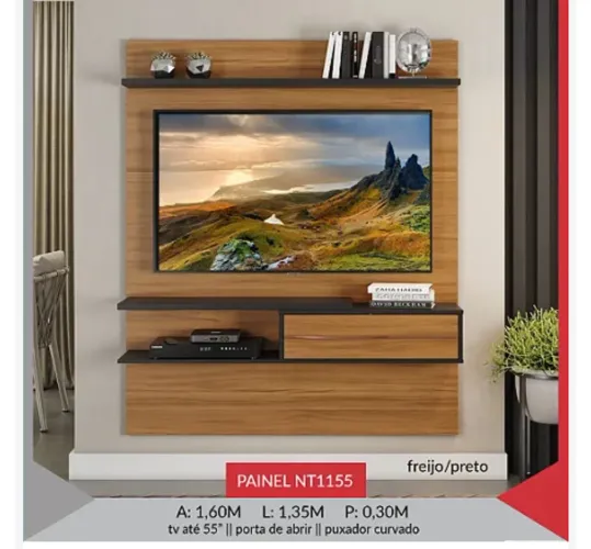 Painel para tv. 55. 