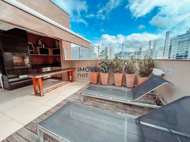Cobertura 4 Quartos com 2 Suítes, 4 Vagas, Elevador e Ar-Condicionado em Localização Privi