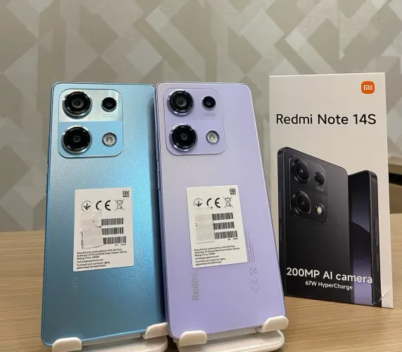 Celular Redmi Note 14S 256GB 08GB RAM Novo Entregamos Grátis 200MP Câmera 