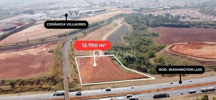 Área industrial de 12.700m² em Santa Gertrudes Sp