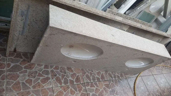 Cuba Dupla de Granito para Banheiro