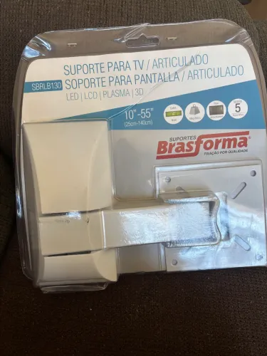 Suporte para TV LCD LED Plasma 10-55? Brasforma