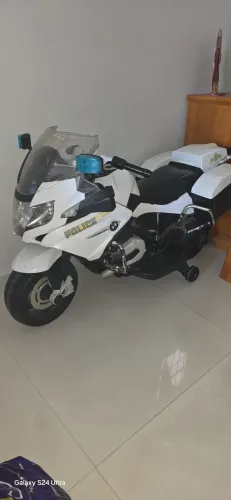 moto elétrica infantil BMW R1200 RT Police.