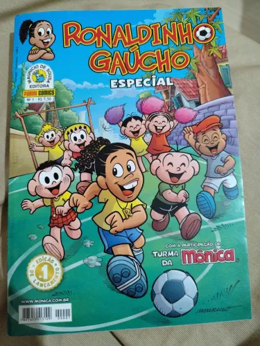 Gibi Ronaldinho Gaúcho Especial, número UM. 