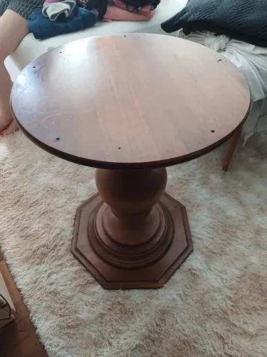 Pé de Mesa de madeira