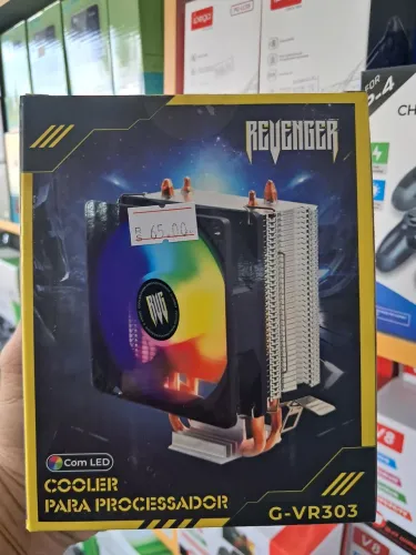 Cooler para Processador Revenger G-VR303 com LED RGB