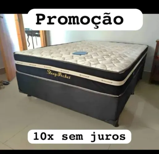 Cama box colchão d33 e base