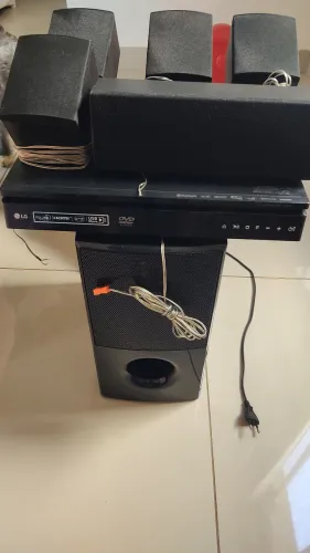 Home Theater Dvd Lhd625 5.1 Canais, Full HD, Bluetooth, 1000w - LG