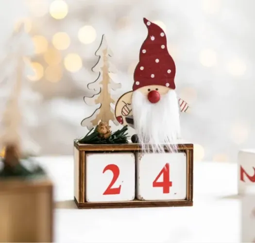 Calendário Natalino Enfeite / Decoração De Natal