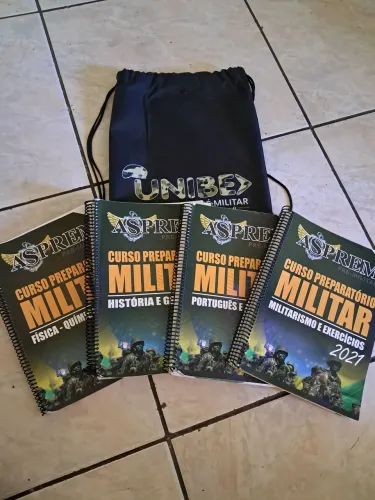 Conjunto de livros Unibi pré-militar completo