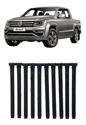 PARAFUSO CABEÇOTE (JOGO) AMAROK 2.0 16V TDI / BITDI 10/... (M12X1,75X138 10PCS) 