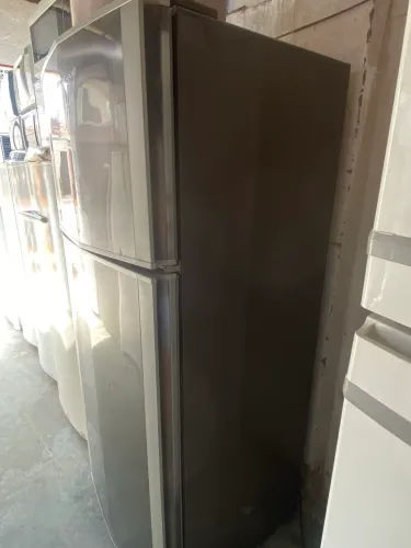 Geladeira Brastemp, inox